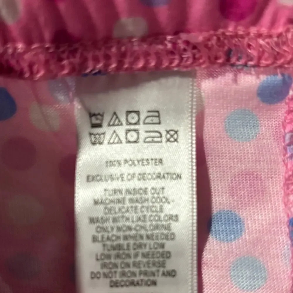 Cynthia Rowley 8 Pink Mermaid Kids Pajamas nwot polka dot bottoms Mermaid top